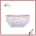 chaozhou enamel salad ceramic salad bowl